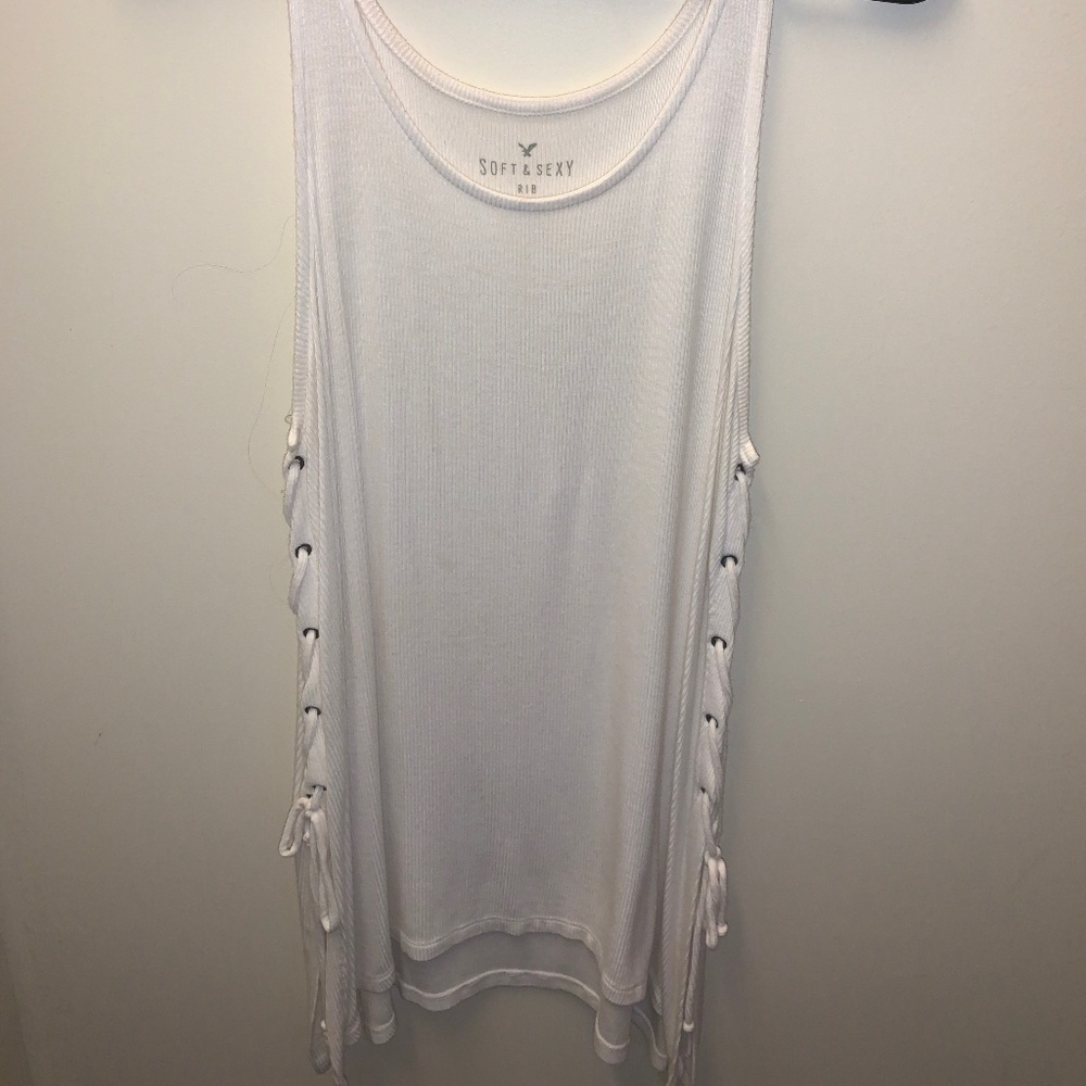 American Eagle Side Knot Tank